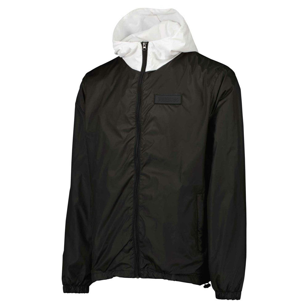 Juventus Full-Zip Windbreaker Discount - Black