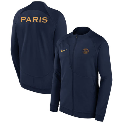 Paris Saint-Germain 2023 Academy Pro Anthem Full-Zip Jacket on sale - Navy