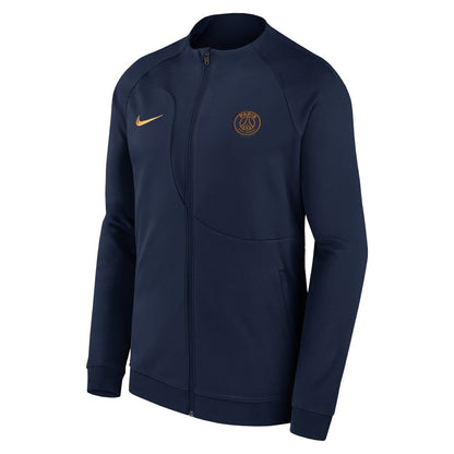 Paris Saint-Germain 2023 Academy Pro Anthem Full-Zip Jacket on sale - Navy
