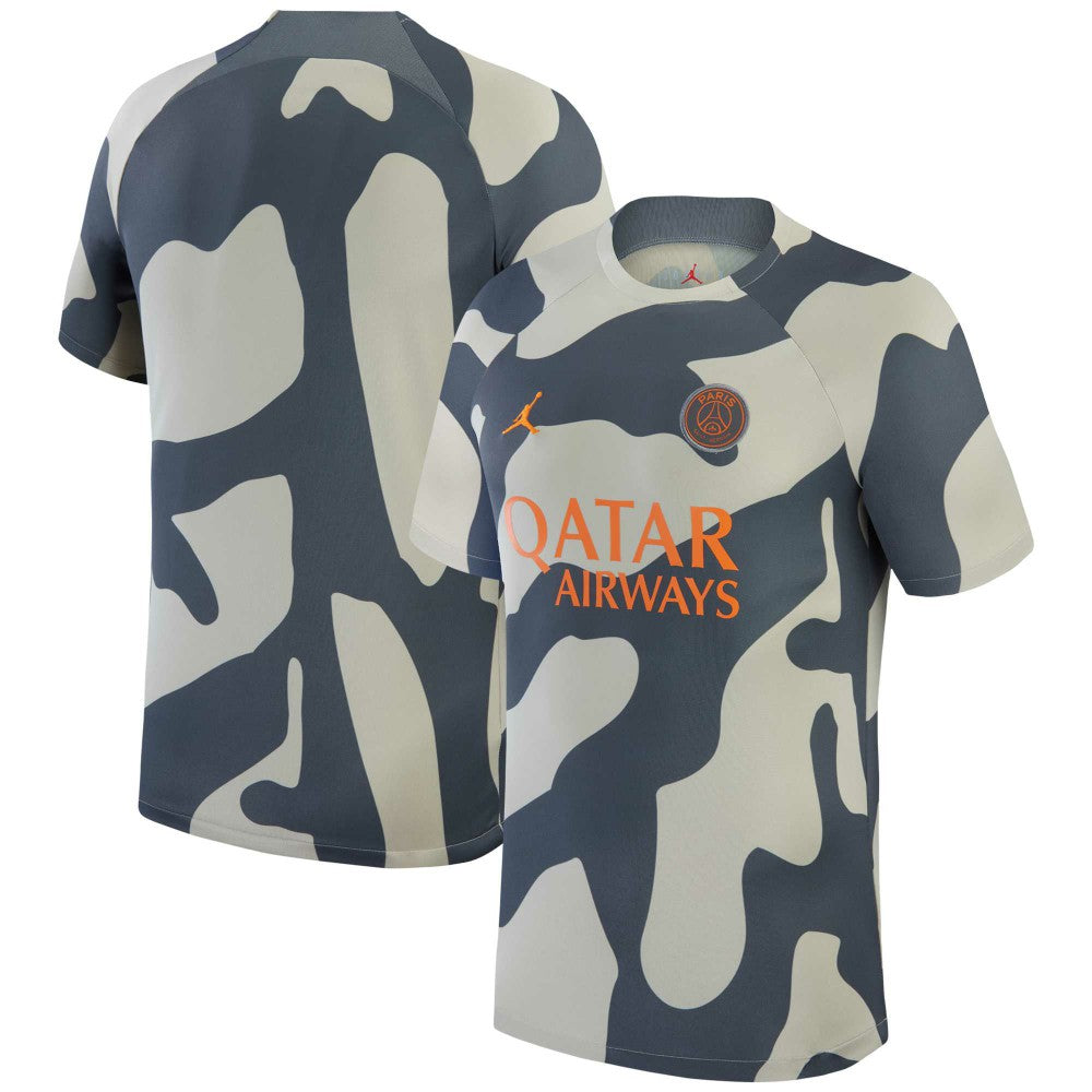 Paris Saint-Germain Jordan Brand 2023/24 Academy Pro Pre-Match Top on sale - Gray