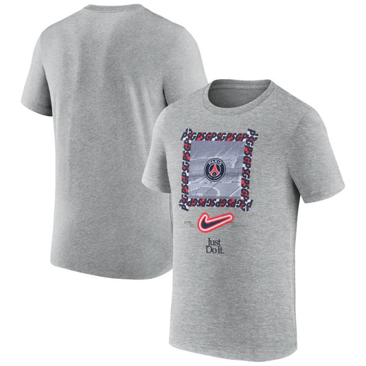Paris Saint-Germain DNA T-Shirt on sale - Heather Gray