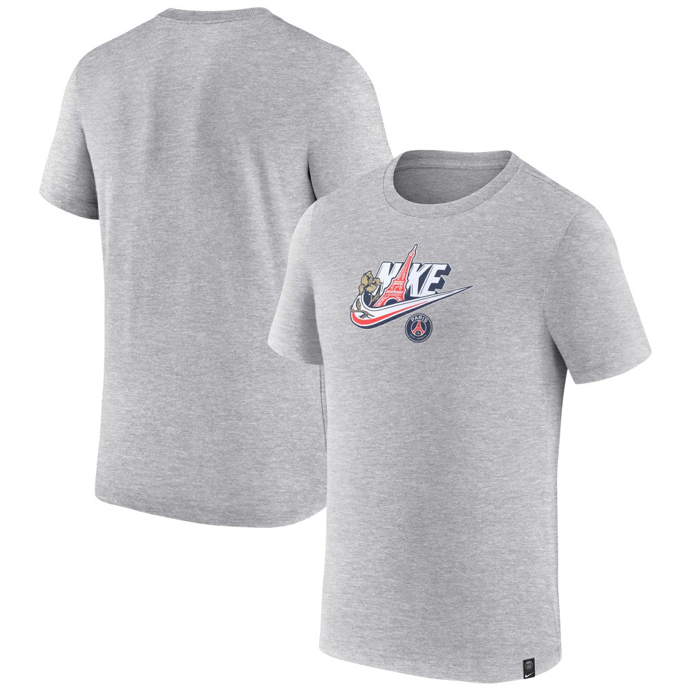 Paris Saint-Germain Futura T-Shirt on sale - Heather Gray