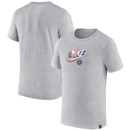 Paris Saint-Germain Futura T-Shirt on sale - Heather Gray