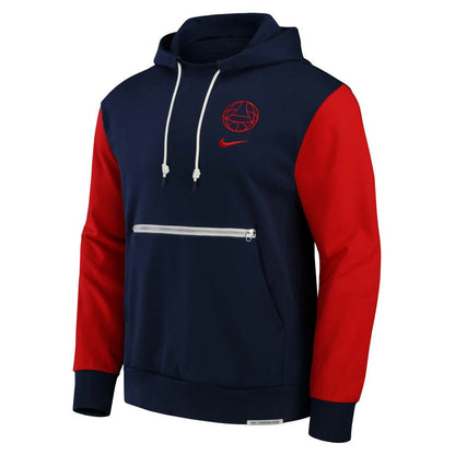 Paris Saint-Germain Standard Issue Pullover Hoodie on sale - Navy