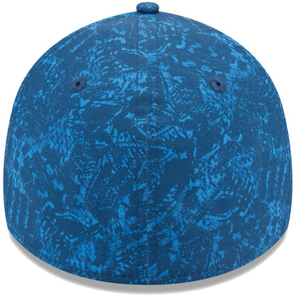 Chelsea New Era Retro All Over Print 39THIRTY Flex Hat on sale - Blue/Navy