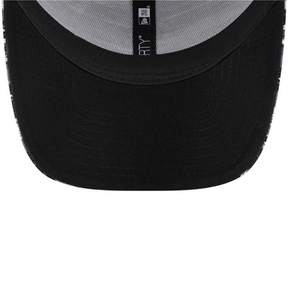 Tottenham Hotspur New Era Wave All Over Print 9FORTY Adjustable Hat Sale - Black