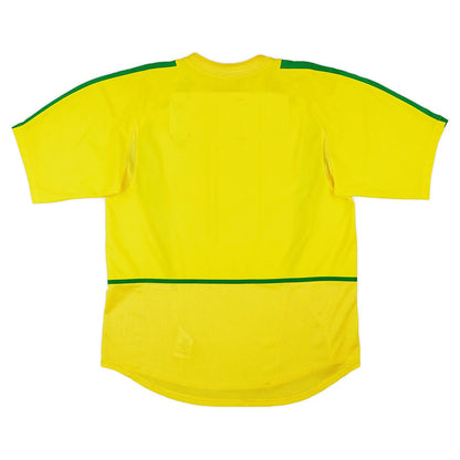 Retro Brazil Home Jersey World Cup 2002