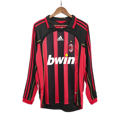 Retro AC Milan Home Long Sleeve Jersey 2006/07