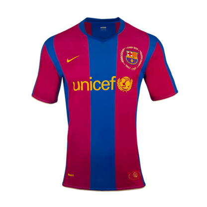 Retro Barcelona Home 50-Years Anniversary Jersey 2007/08