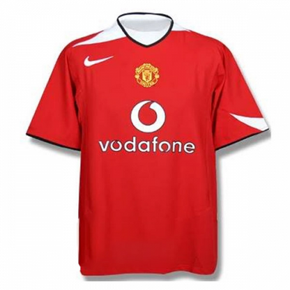 Rooney #8 Retro Manchester United Home Jersey 2004/06