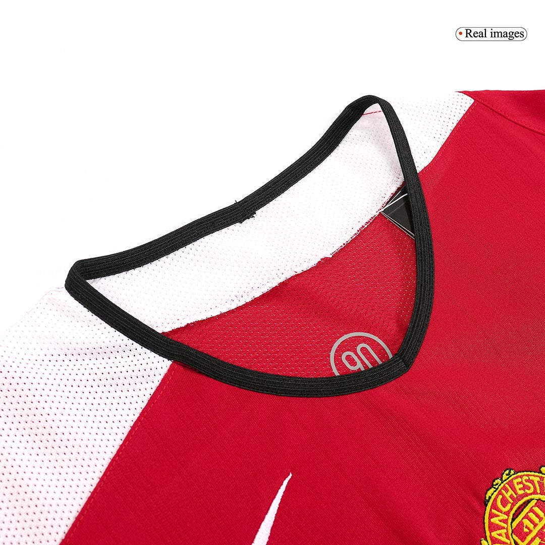 Rooney #8 Retro Manchester United Home Jersey 2004/06