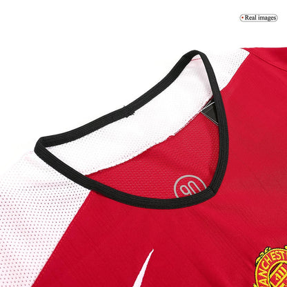 Rooney #8 Retro Manchester United Home Jersey 2004/06