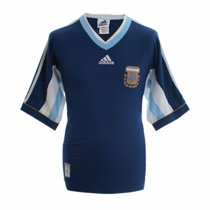 Retro Argentina Away Jersey World Cup 1998