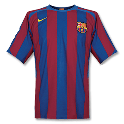 DECO #20 Retro Barcelona UCL Final Home Jersey 2005/06