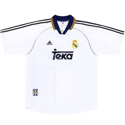 McMANAMAN #8 Retro Real Madrid Home Jersey 1998/00