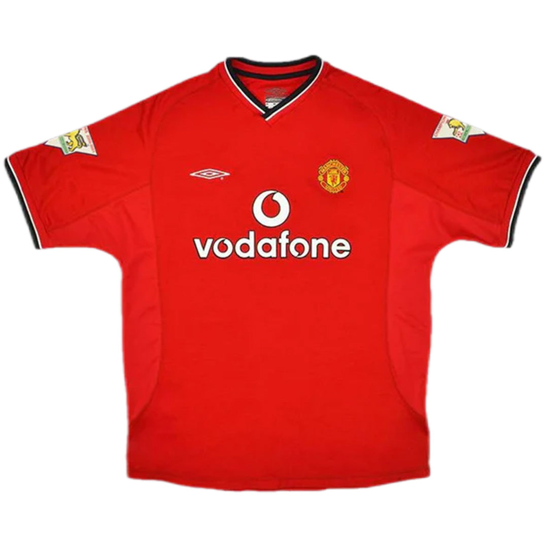 v.NISTELROOY #10 Retro Manchester United Home Jersey 2000/02