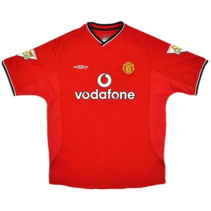 v.NISTELROOY #10 Retro Manchester United Home Jersey 2000/02