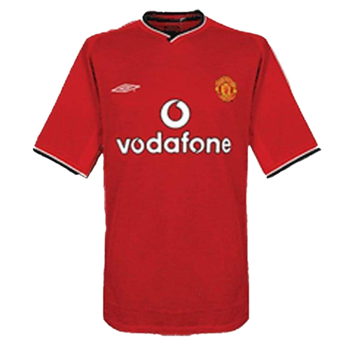 KEANE #16 Retro Manchester United Home Jersey 2000/02