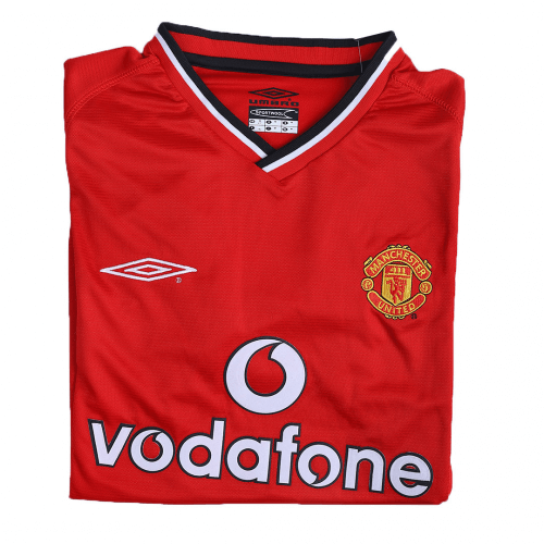 KEANE #16 Retro Manchester United Home Jersey 2000/02