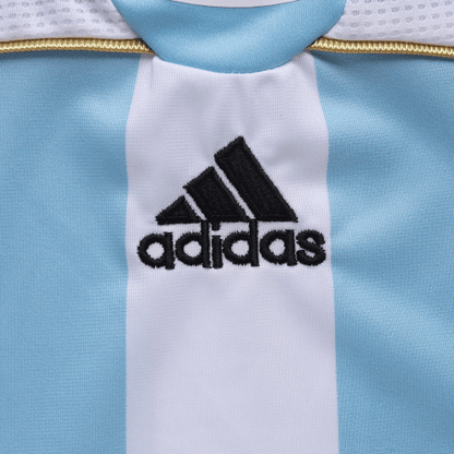 RIQUELME #10 Retro Argentina Home Jersey World Cup 2006