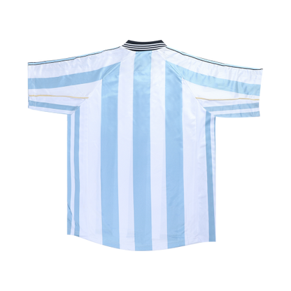 VERON #11 Retro Argentina Home Jersey World Cup 1998