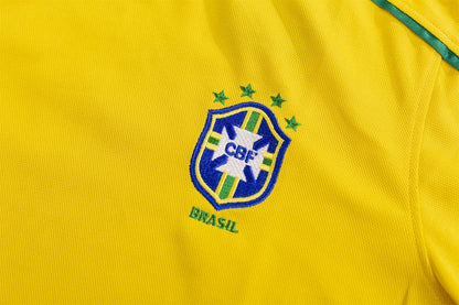 RIVALDO #10 Retro Brazil Home Jersey World Cup 1998