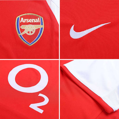 Henry #14 Retro Arsenal Home Jersey 2002/04