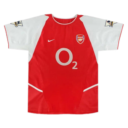 Bergkamp #10 Retro Arsenal Home Jersey 2002/04