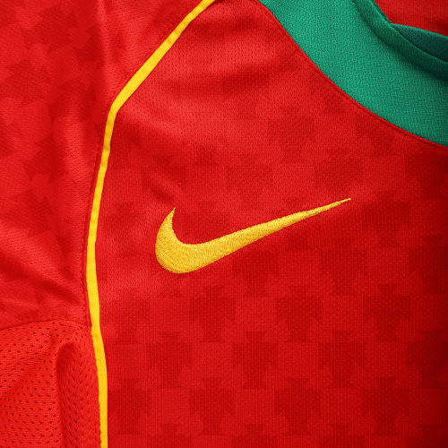 Deco #20 Retro Portugal Home Jersey Euro 2004