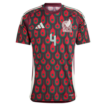 E.ÁLVAREZ #4 Mexico Home Jersey Copa America