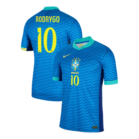 RODRYGO #10 Brazil Away Jersey Copa America