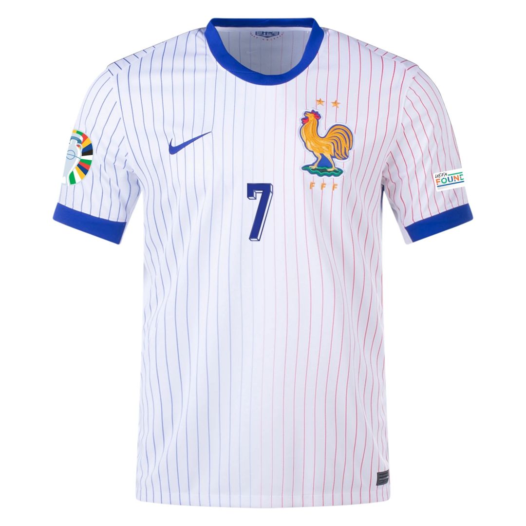 GRIEZMANN #7 France Away Jersey Euro - [Super Replica]