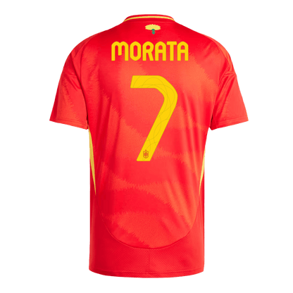 MORATA #7 Spain Home Jersey Euro - [Super Replica]