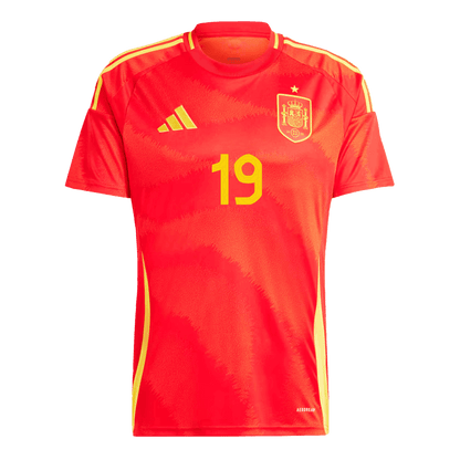 LAMINE YAMAL #19 Spain Home Jersey Euro - [Super Replica]