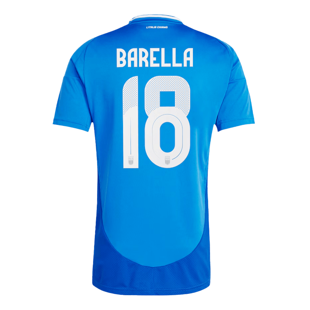 BARELLA #18 Italy Home Jersey Euro - [Super Replica]