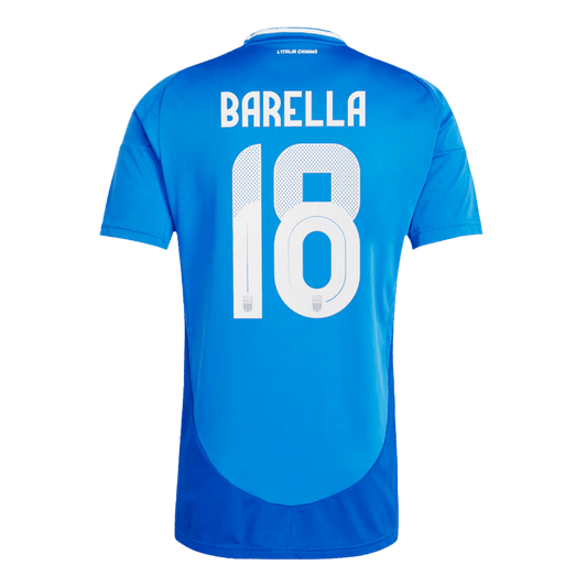 BARELLA #18 Italy Home Jersey Euro - [Super Replica]