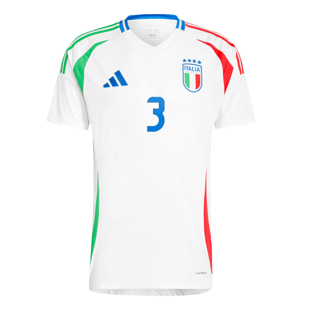 [Super Replica] DIMARCO #3 Italy Away Jersey Euro