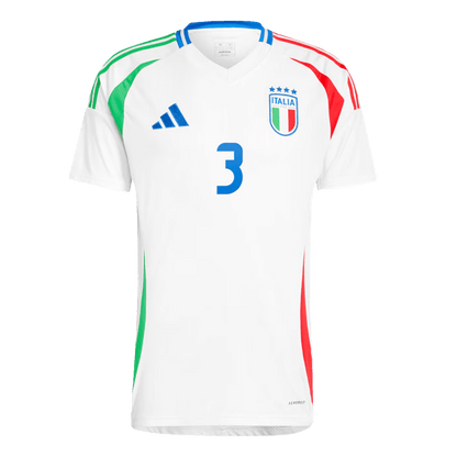 [Super Replica] DIMARCO #3 Italy Away Jersey Euro