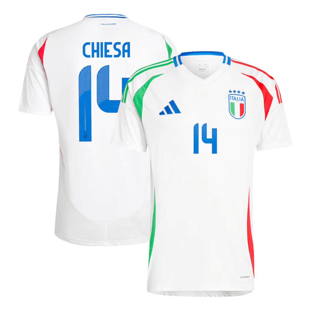 [Super Replica] CHIESA #14 Italy Away Jersey Euro