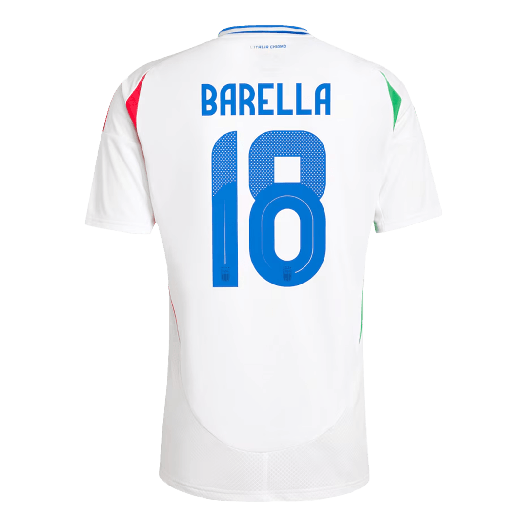 [Super Replica] BARELLA #18 Italy Away Jersey Euro