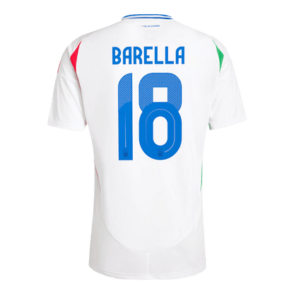 [Super Replica] BARELLA #18 Italy Away Jersey Euro