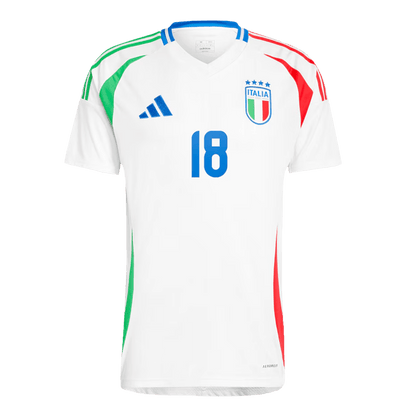 [Super Replica] BARELLA #18 Italy Away Jersey Euro