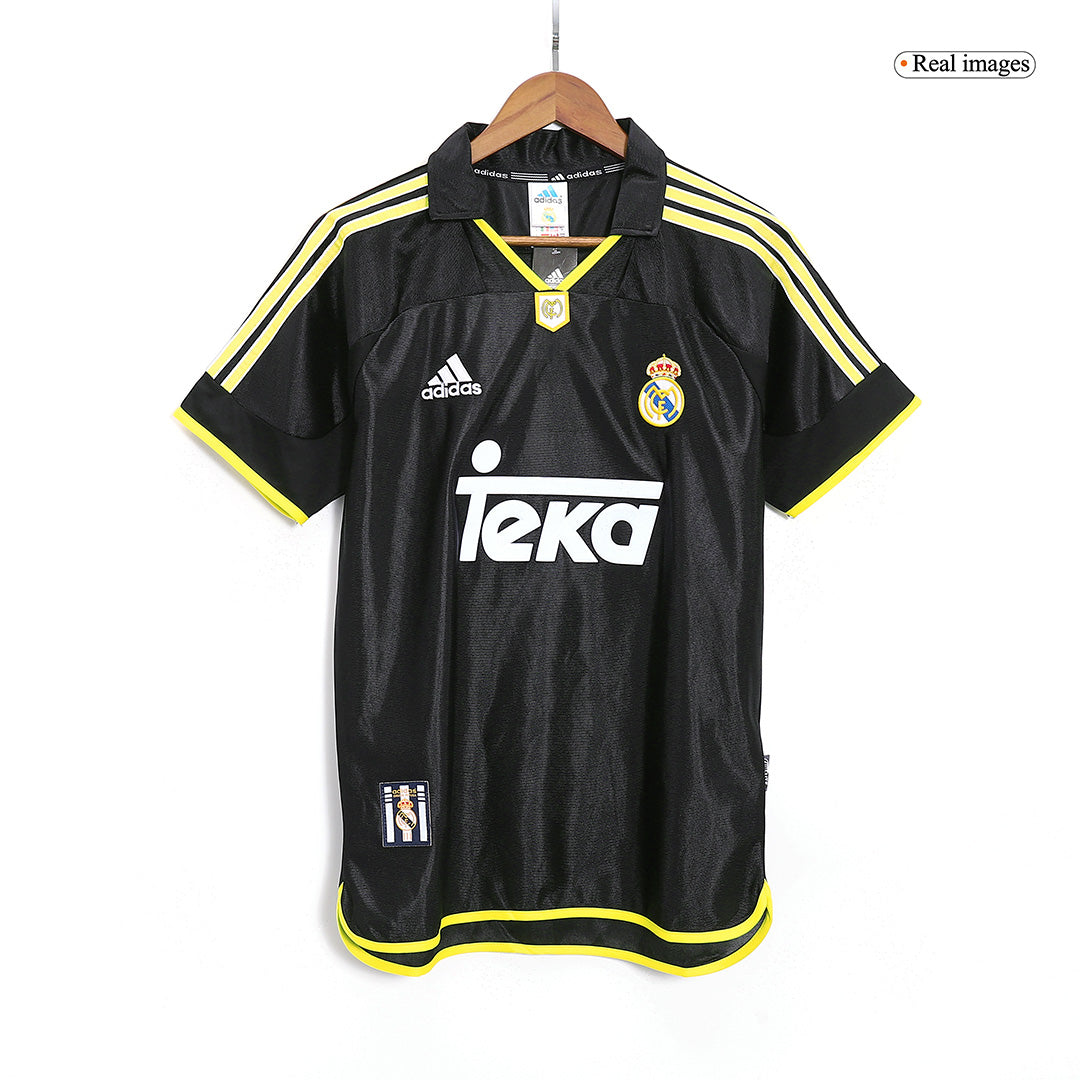 R.Carlos #3 Retro Real Madrid Away Jersey 1999/00