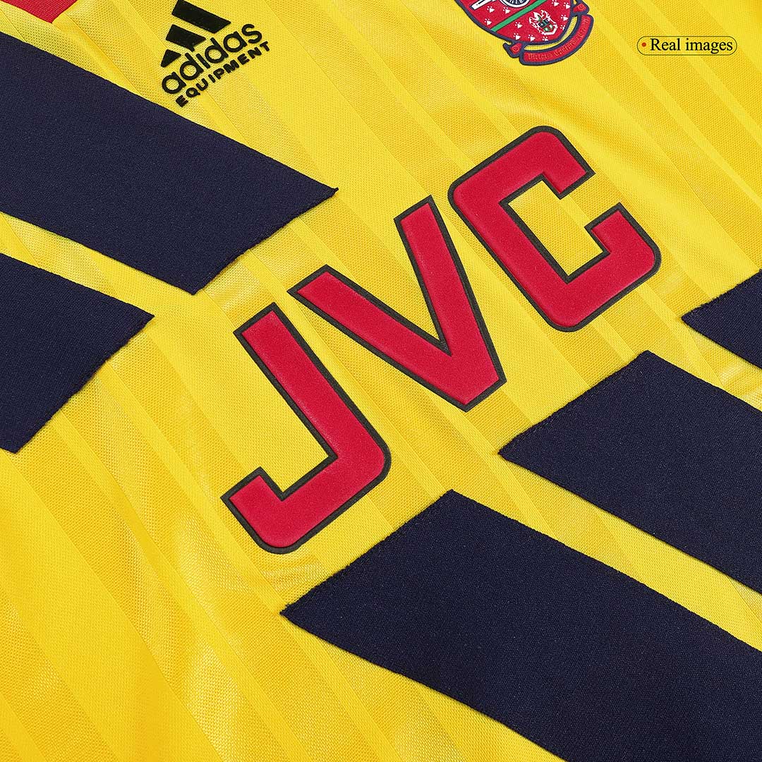 Wright #8 Retro Arsenal Away Jersey 1993/94