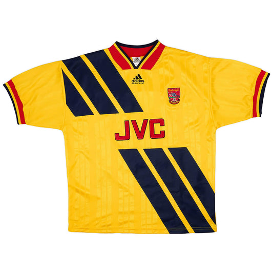 Wright #8 Retro Arsenal Away Jersey 1993/94