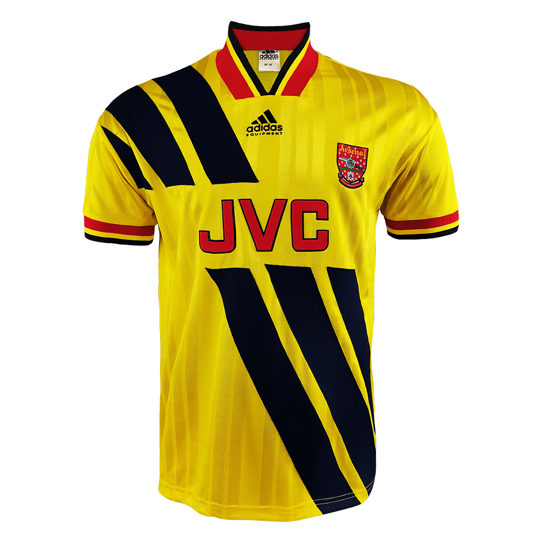 Wright #8 Retro Arsenal Away Jersey 1993/94