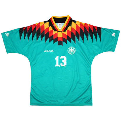 Völler #13 Retro Germany Away Jersey 1994