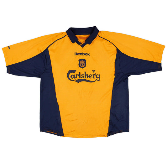 FOWLER #9 Retro Liverpool Away Jersey 2000/01
