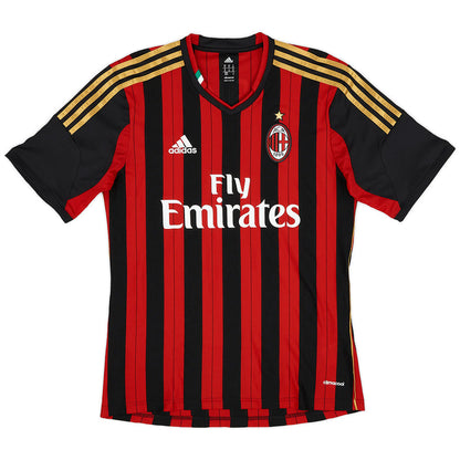 KAKA' #22 Retro AC Milan Home Jersey 2013/14