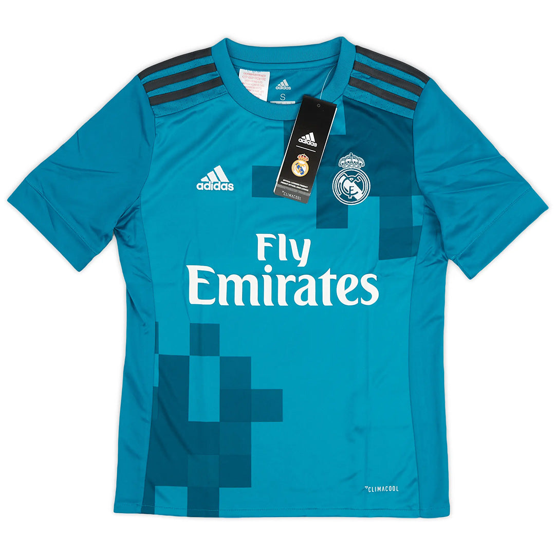 BENZEMA #9 Retro Real Madrid Third Jersey 2017/18